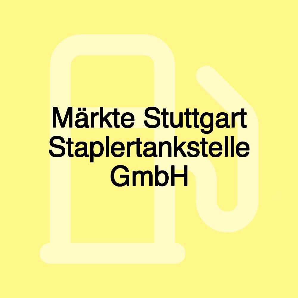 Märkte Stuttgart Staplertankstelle GmbH