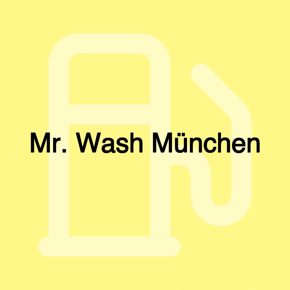 Mr. Wash München