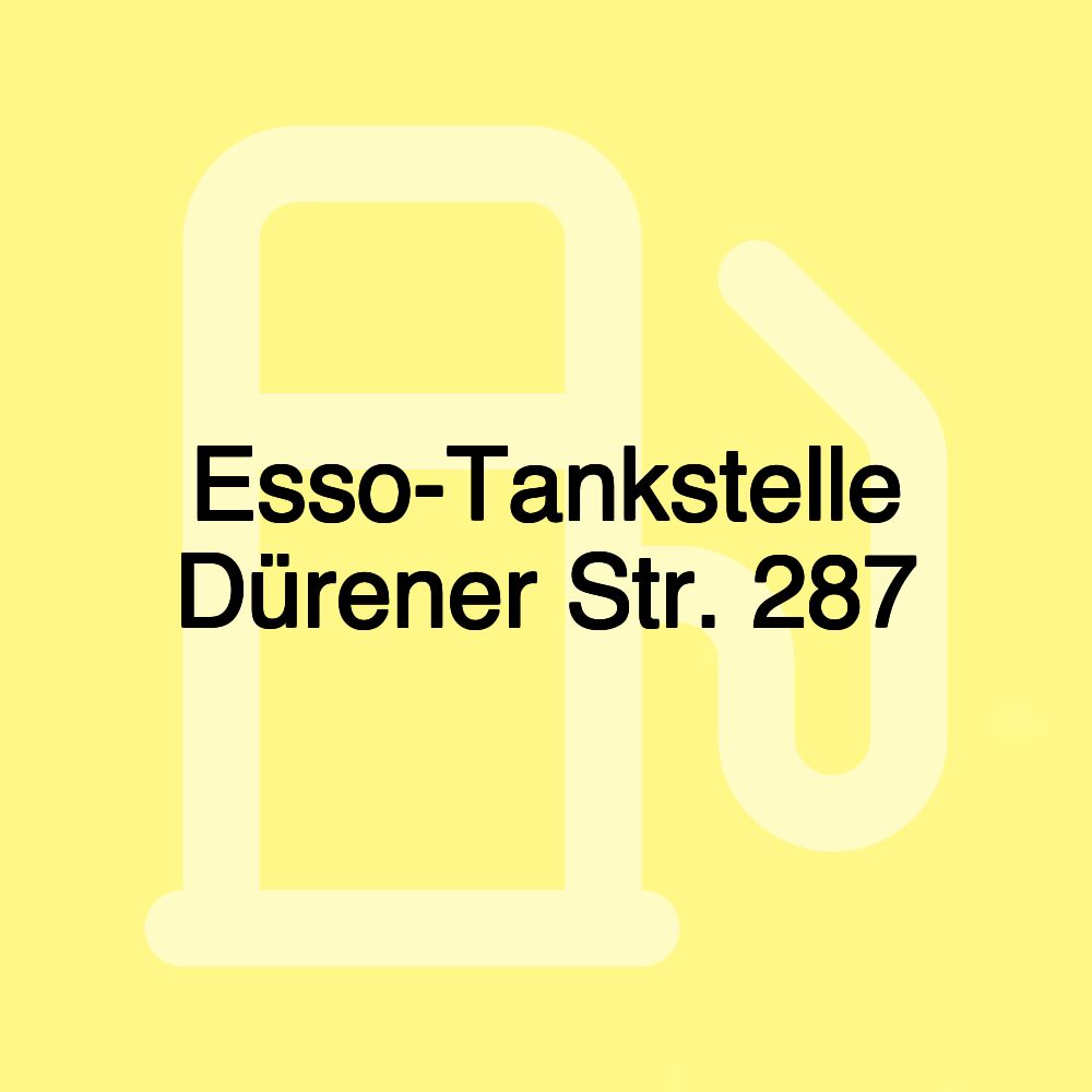 Esso-Tankstelle Dürener Str. 287