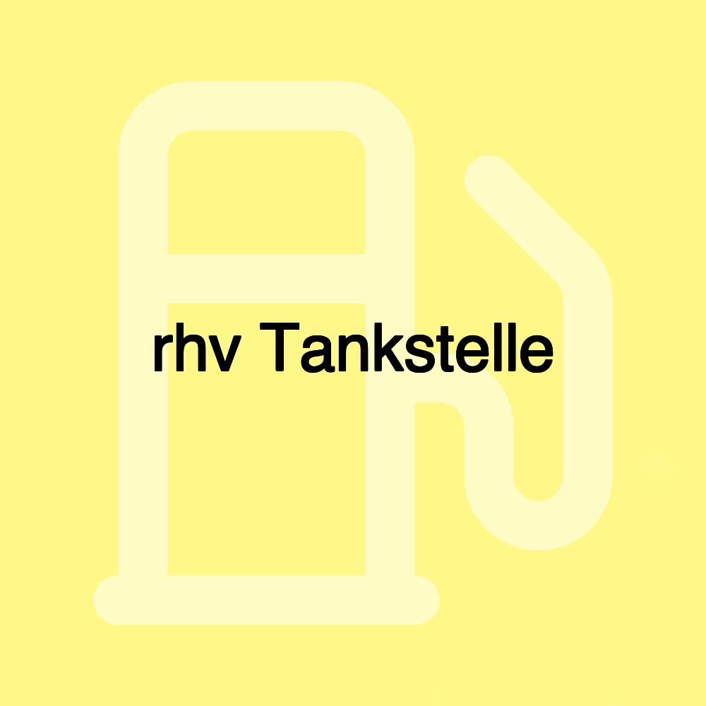 rhv Tankstelle