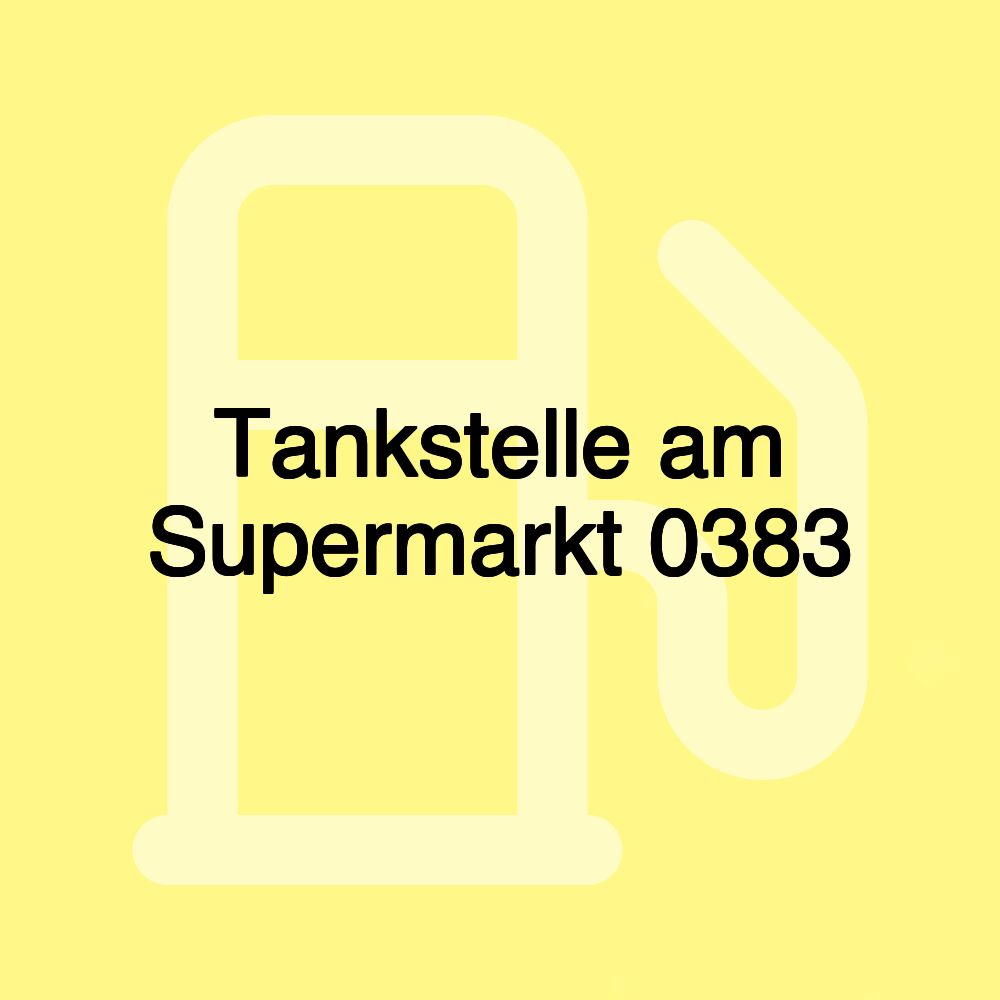 Tankstelle am Supermarkt 0383