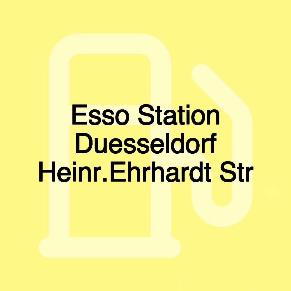 Esso Station Duesseldorf Heinr.Ehrhardt Str