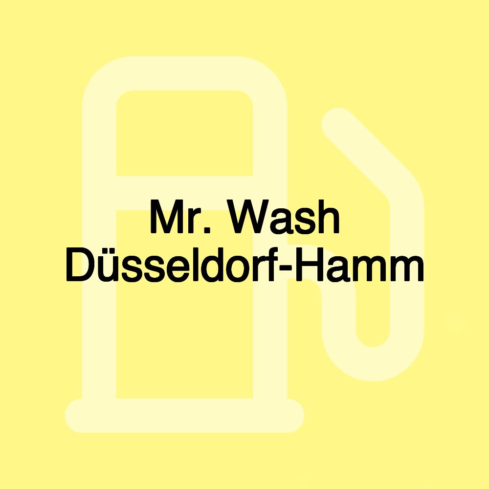 Mr. Wash Düsseldorf-Hamm