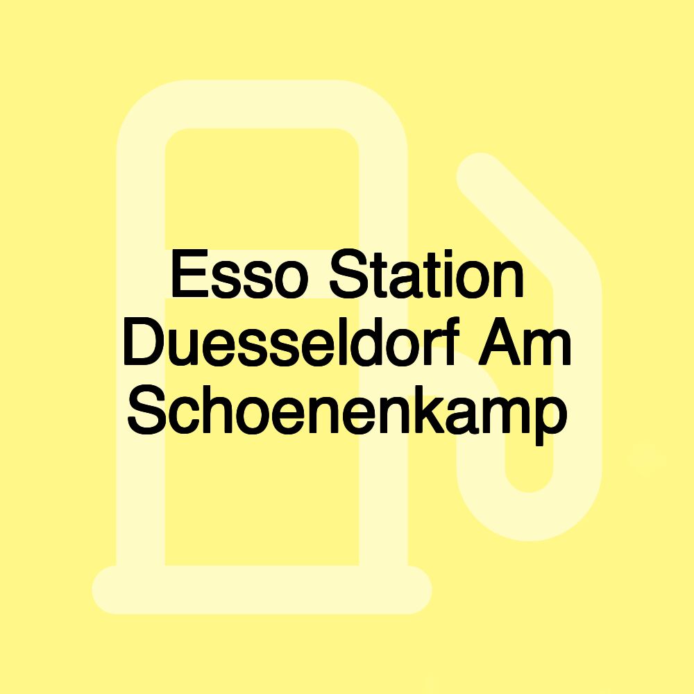 Esso Station Duesseldorf Am Schoenenkamp