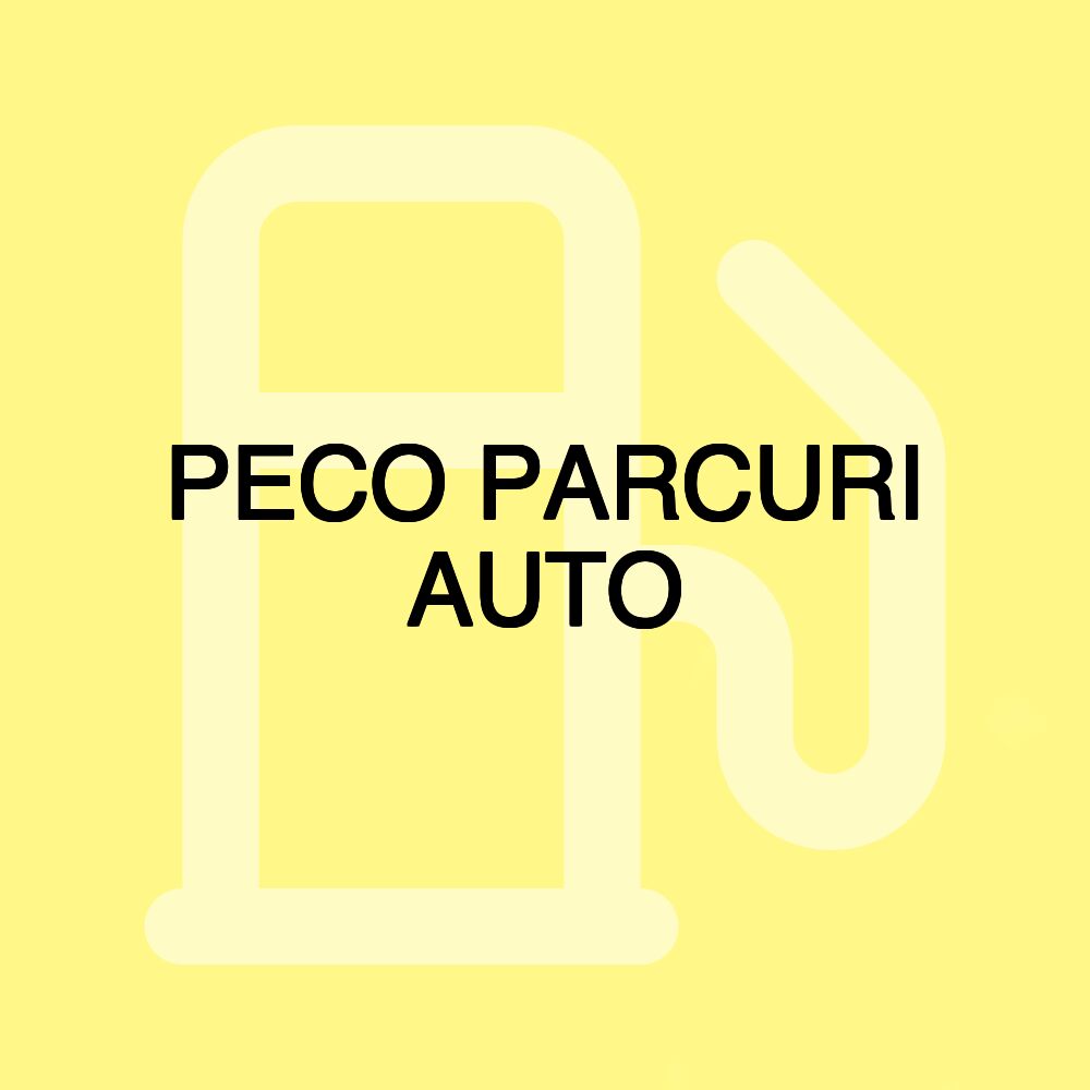 PECO PARCURI AUTO