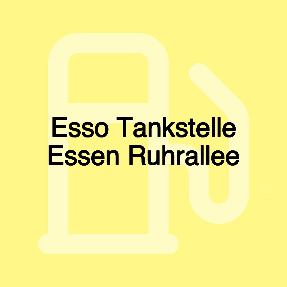 Esso Tankstelle Essen Ruhrallee