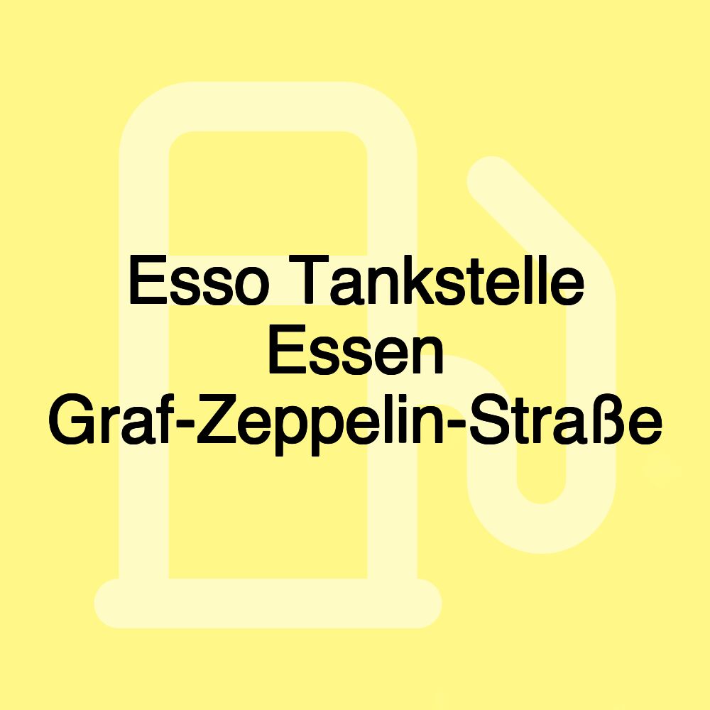 Esso Tankstelle Essen Graf-Zeppelin-Straße