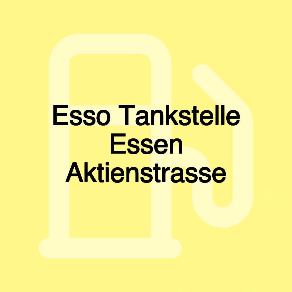 Esso Tankstelle Essen Aktienstrasse