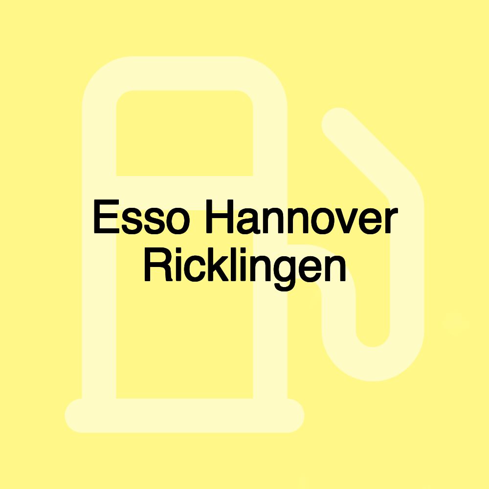 Esso Hannover Ricklingen