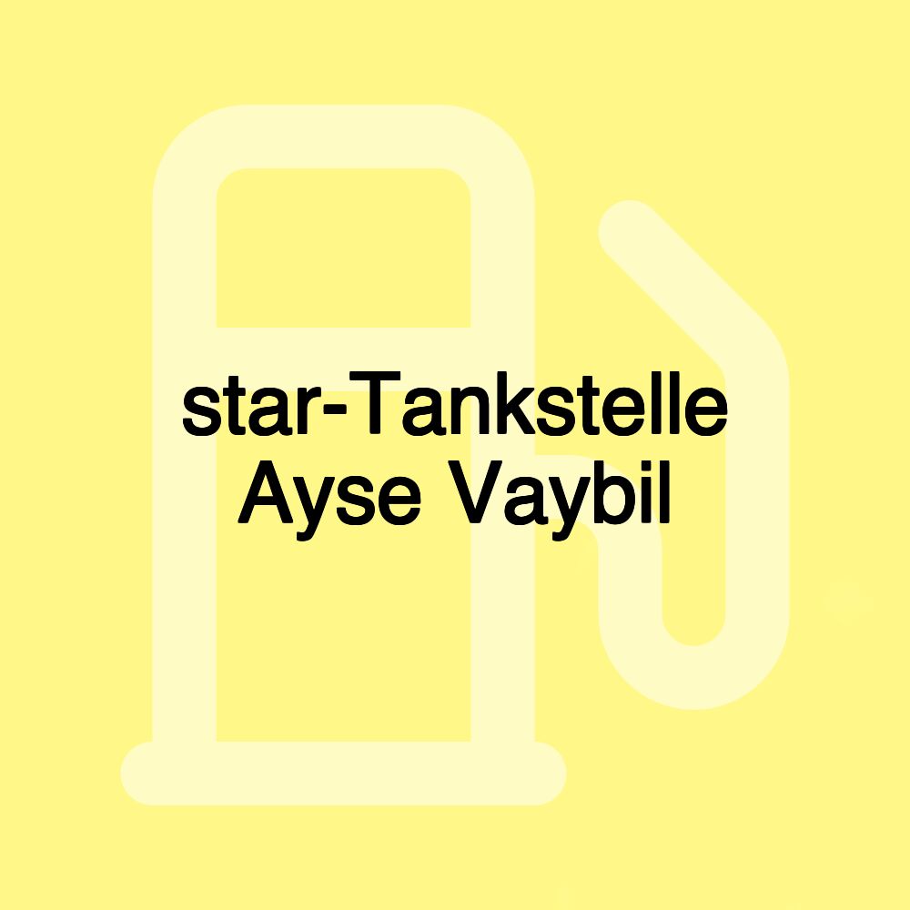 star-Tankstelle Ayse Vaybil