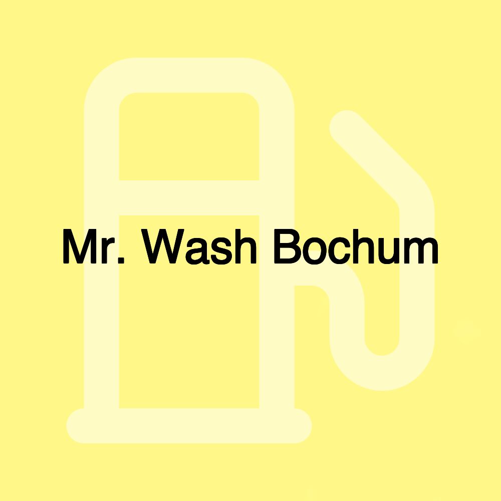 Mr. Wash Bochum