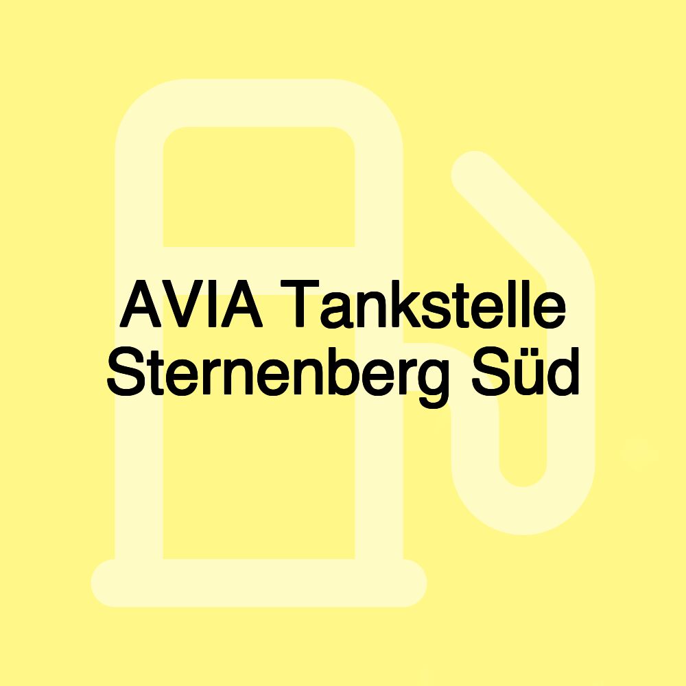 AVIA Tankstelle Sternenberg Süd