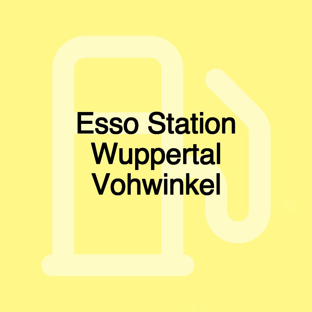 Esso Station Wuppertal Vohwinkel