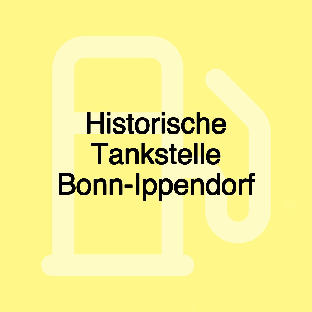 Historische Tankstelle Bonn-Ippendorf