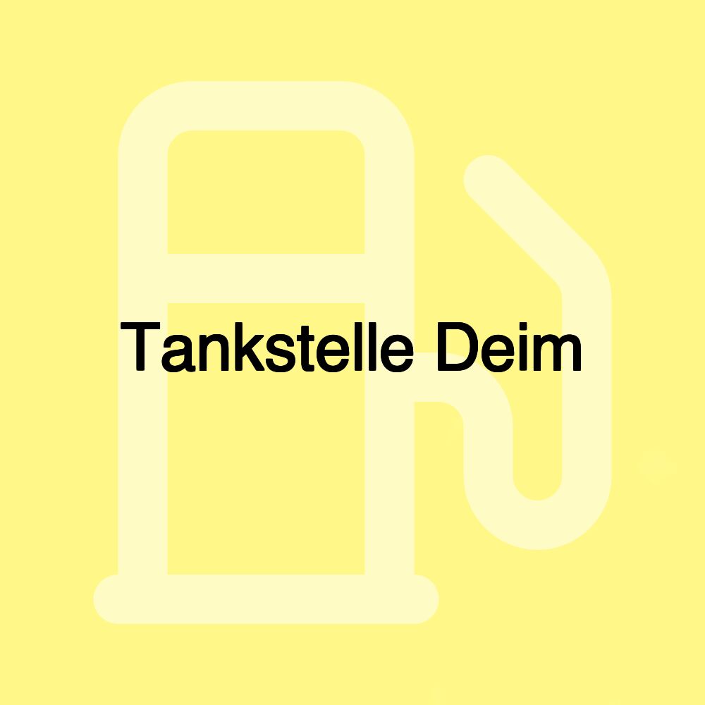 Tankstelle Deim