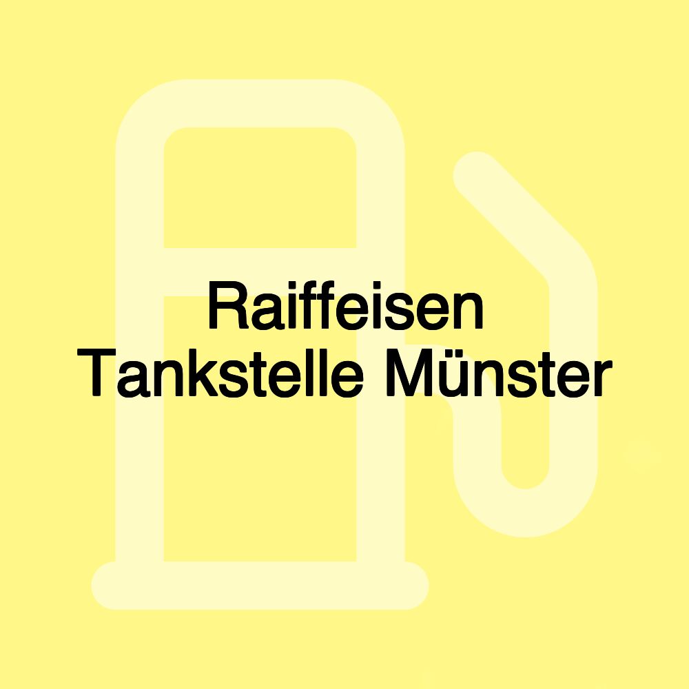 Raiffeisen Tankstelle Münster