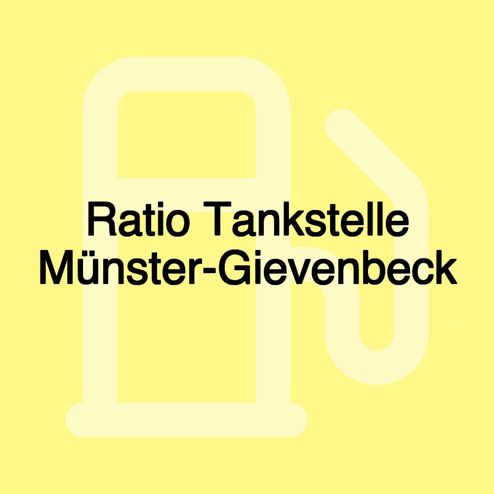 Ratio Tankstelle Münster-Gievenbeck