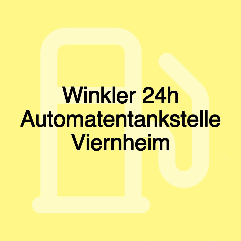 Winkler 24h Automatentankstelle Viernheim