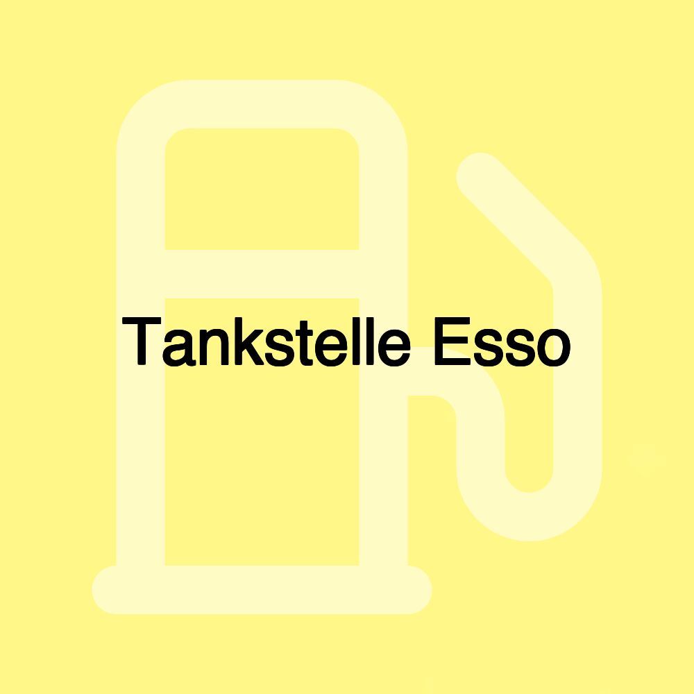 Tankstelle Esso