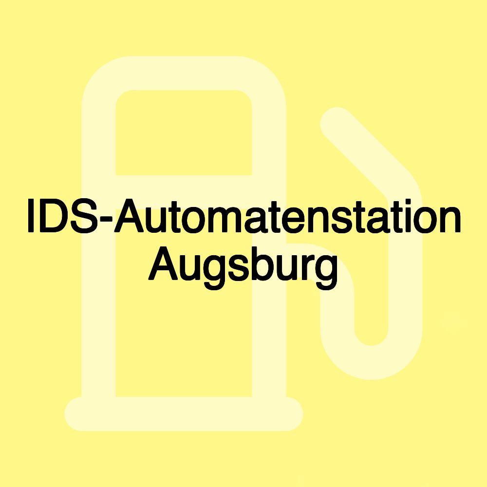 IDS-Automatenstation Augsburg