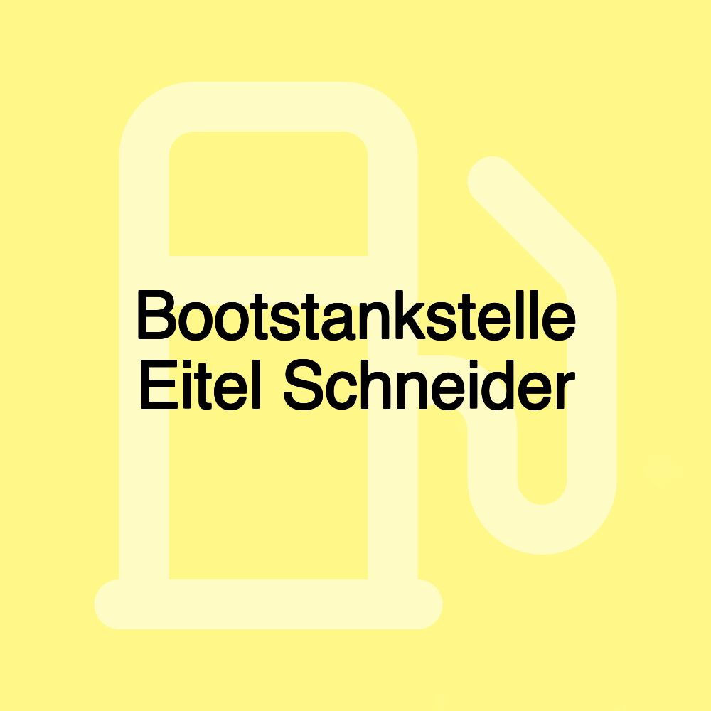 Bootstankstelle Eitel Schneider