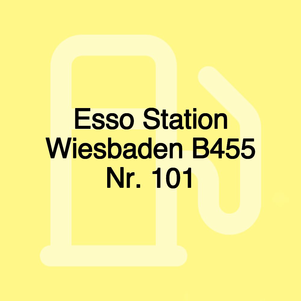 Esso Station Wiesbaden B455 Nr. 101