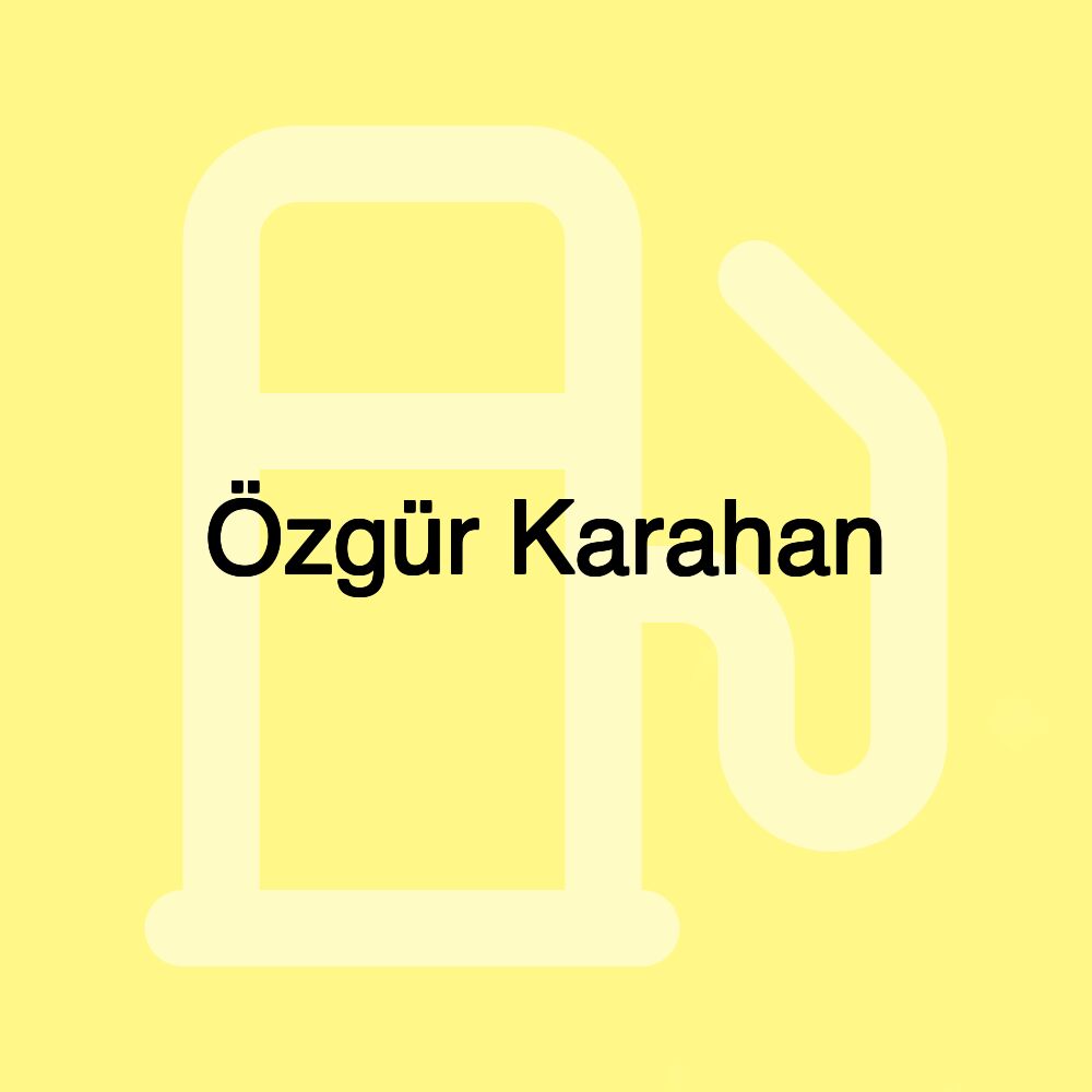 Özgür Karahan