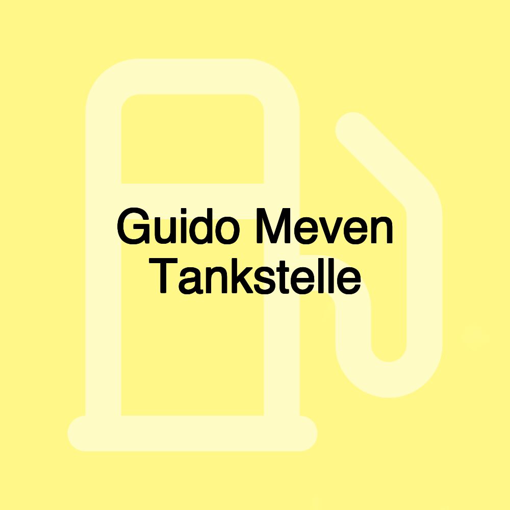 Guido Meven Tankstelle