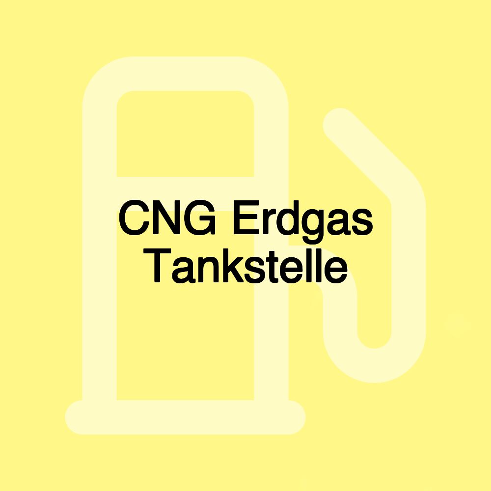 CNG Erdgas Tankstelle