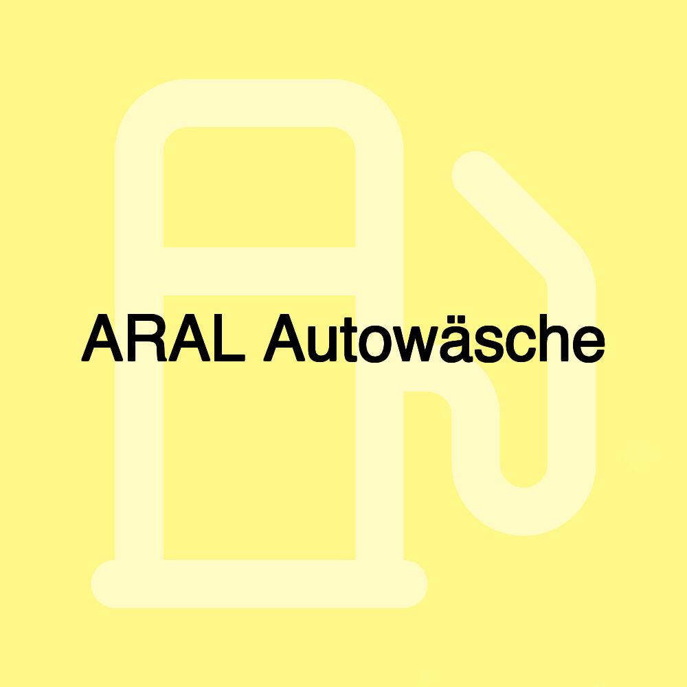 ARAL Autowäsche