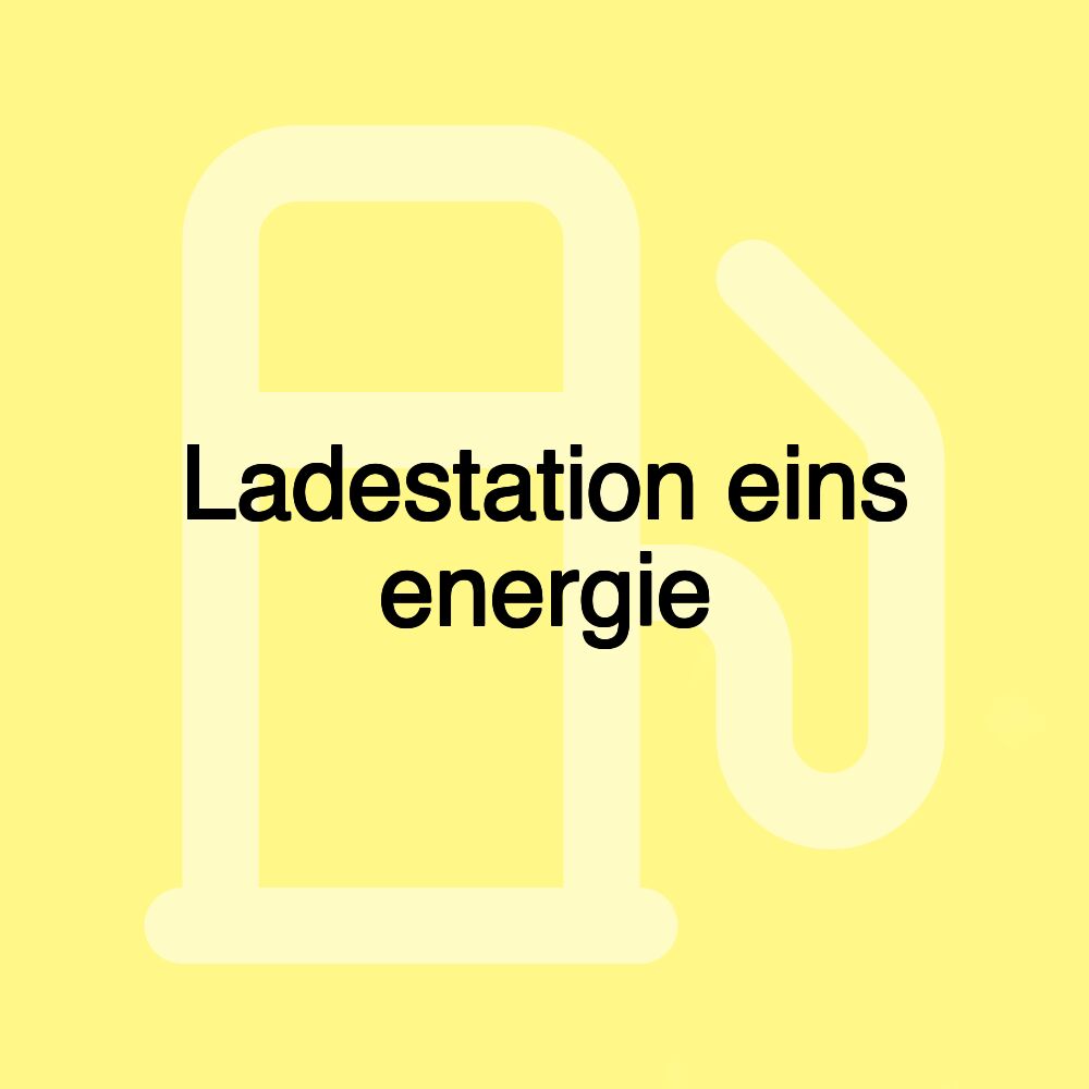 Ladestation eins energie