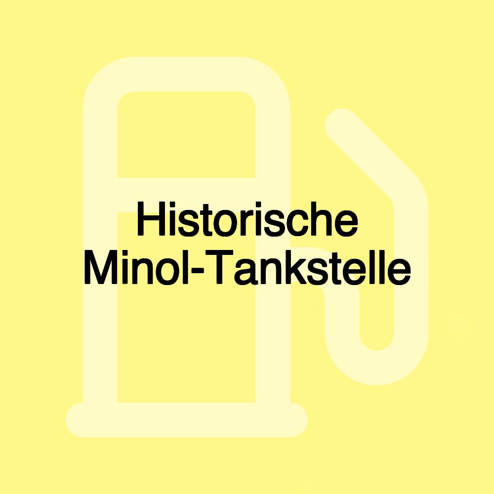 Historische Minol-Tankstelle