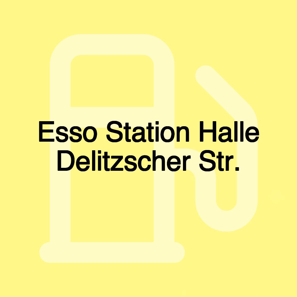 Esso Station Halle Delitzscher Str.