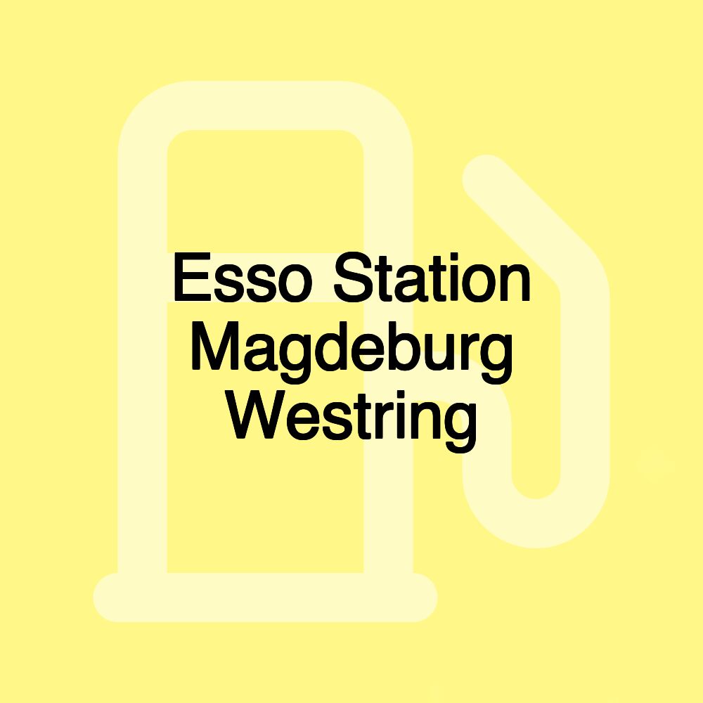 Esso Station Magdeburg Westring