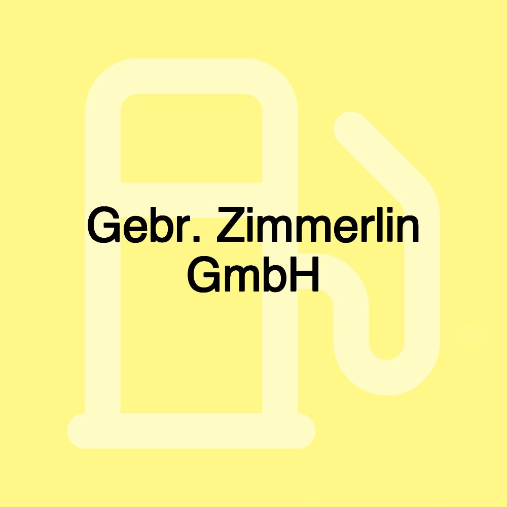 Gebr. Zimmerlin GmbH