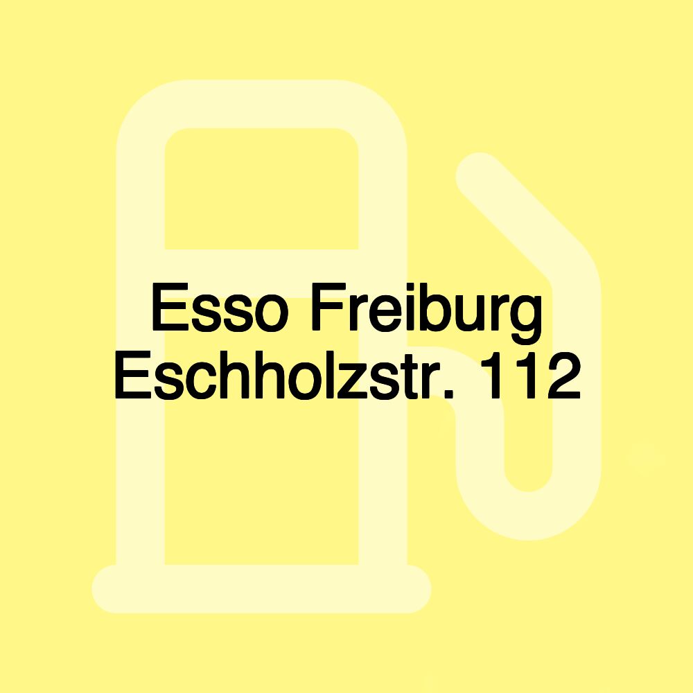 Esso Freiburg Eschholzstr. 112