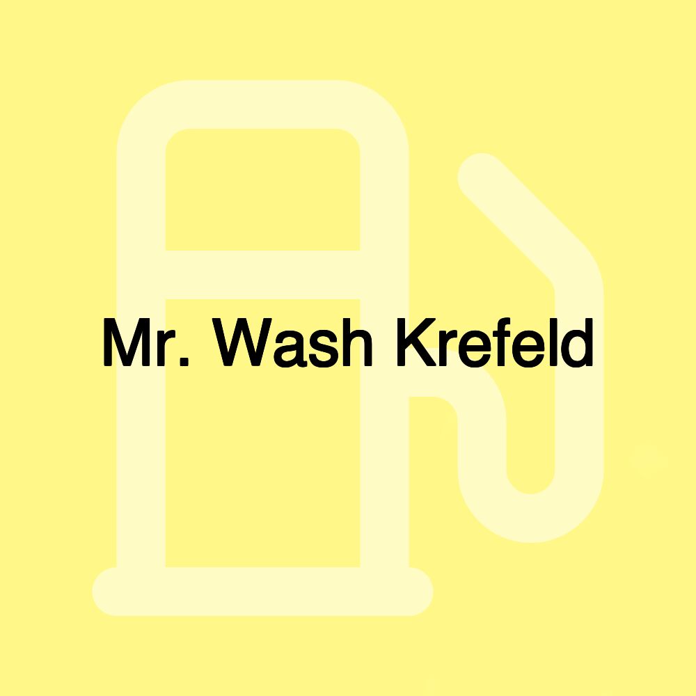 Mr. Wash Krefeld