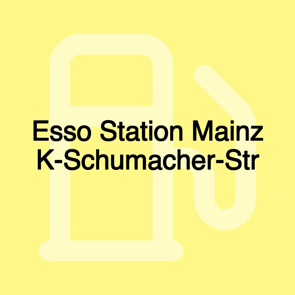 Esso Station Mainz K-Schumacher-Str