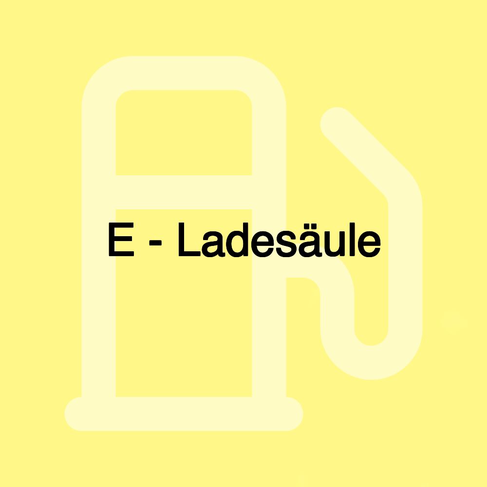 E - Ladesäule