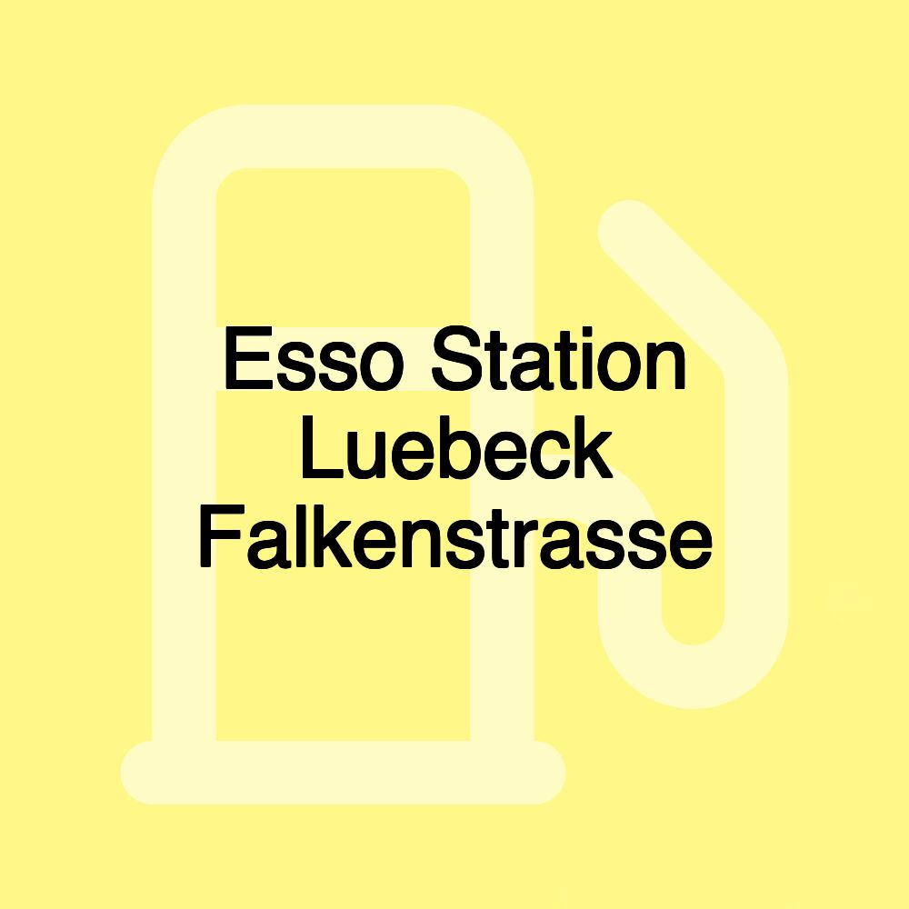 Esso Station Luebeck Falkenstrasse