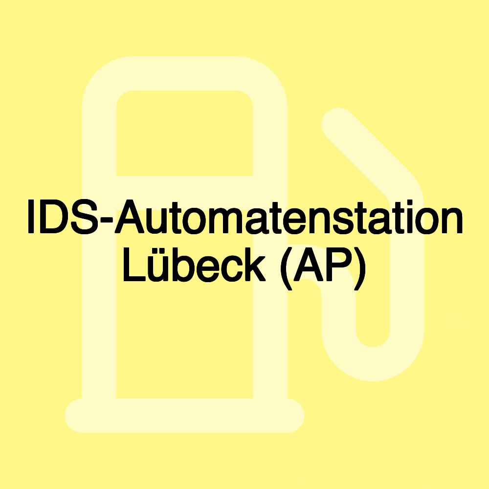 IDS-Automatenstation Lübeck (AP)