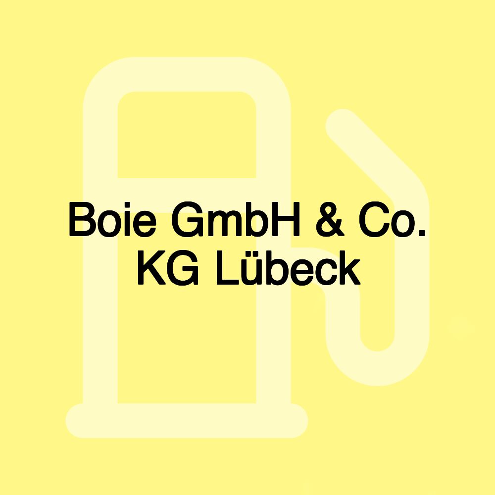 Boie GmbH & Co. KG Lübeck