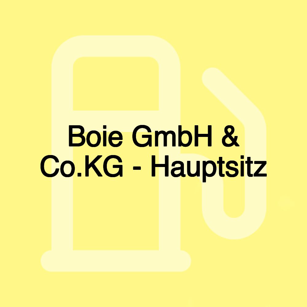 Boie GmbH & Co.KG - Hauptsitz