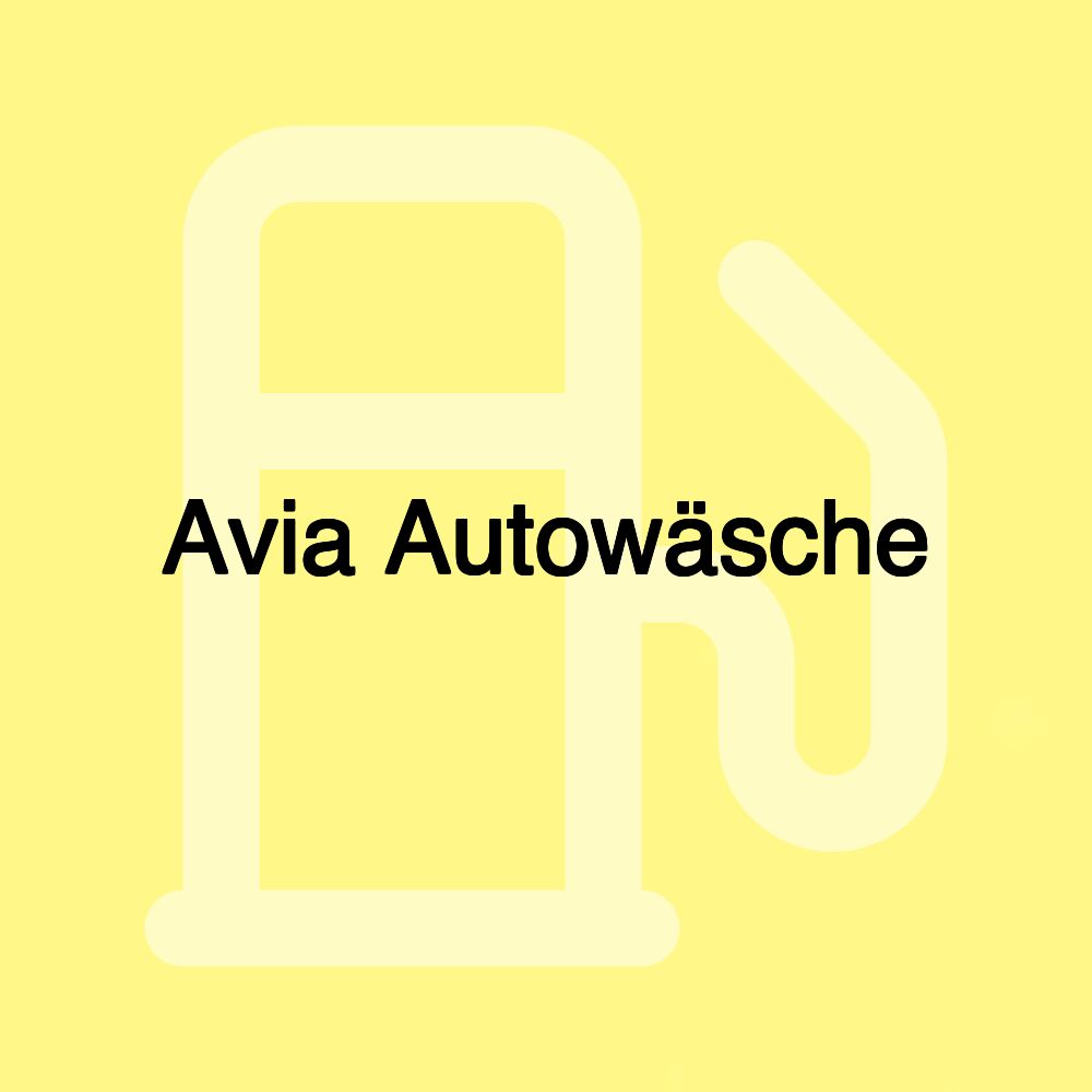 Avia Autowäsche