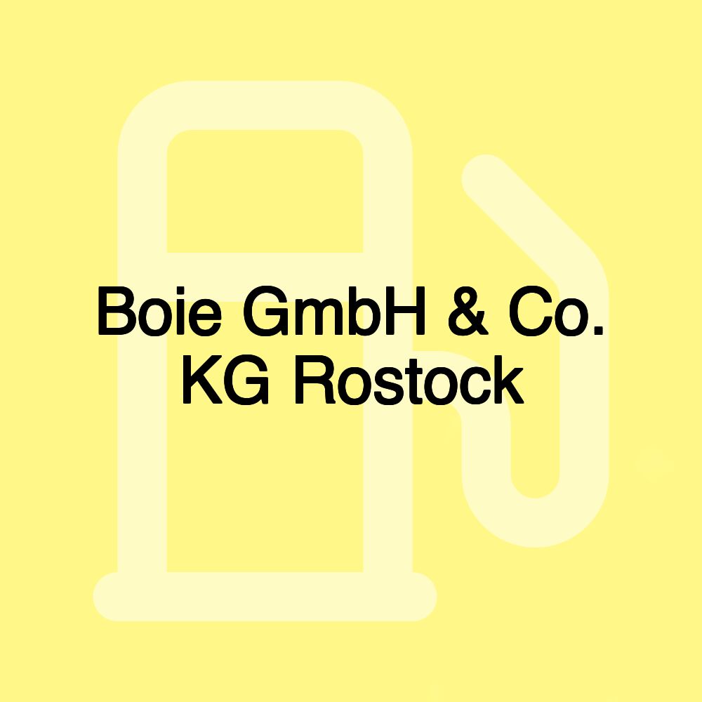 Boie GmbH & Co. KG Rostock