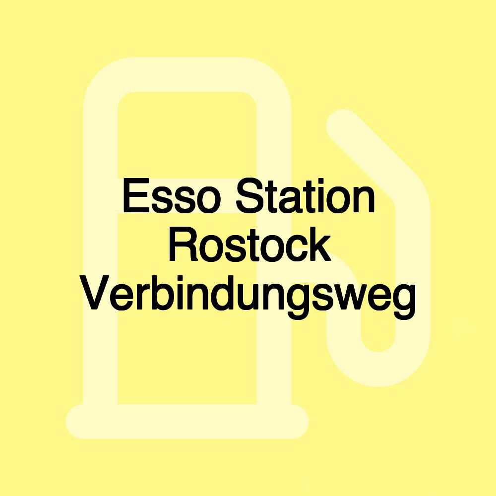 Esso Station Rostock Verbindungsweg