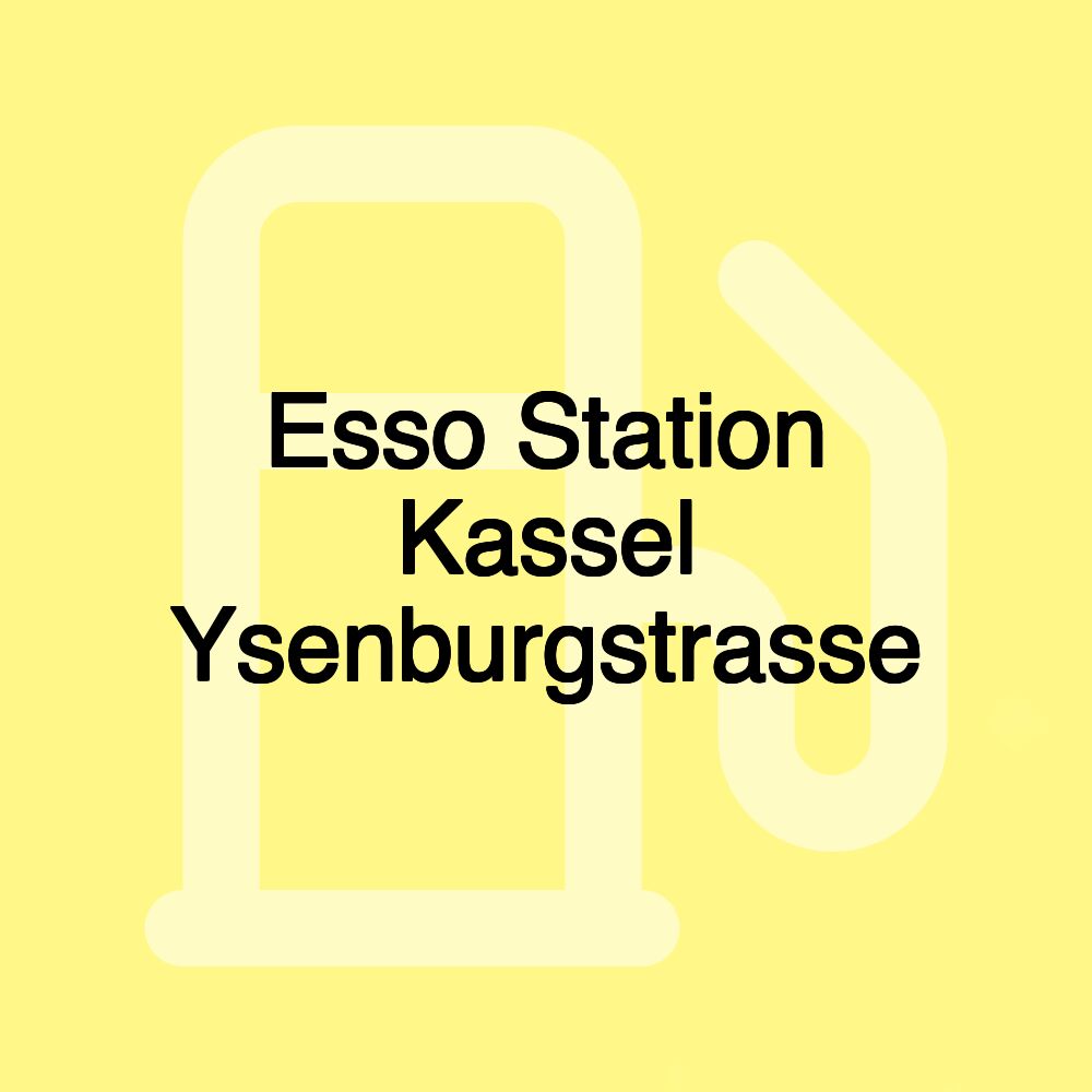 Esso Station Kassel Ysenburgstrasse