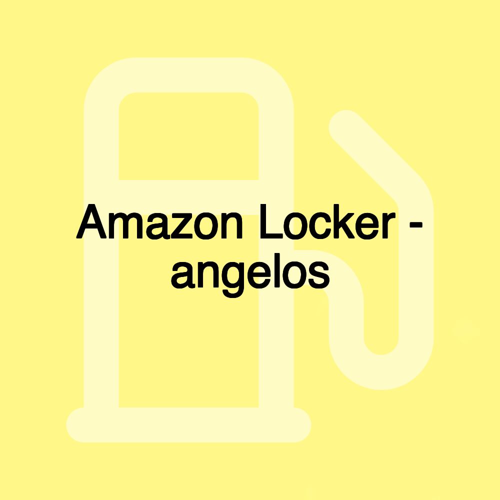 Amazon Locker - angelos