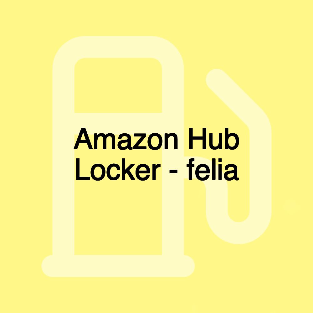 Amazon Hub Locker - felia