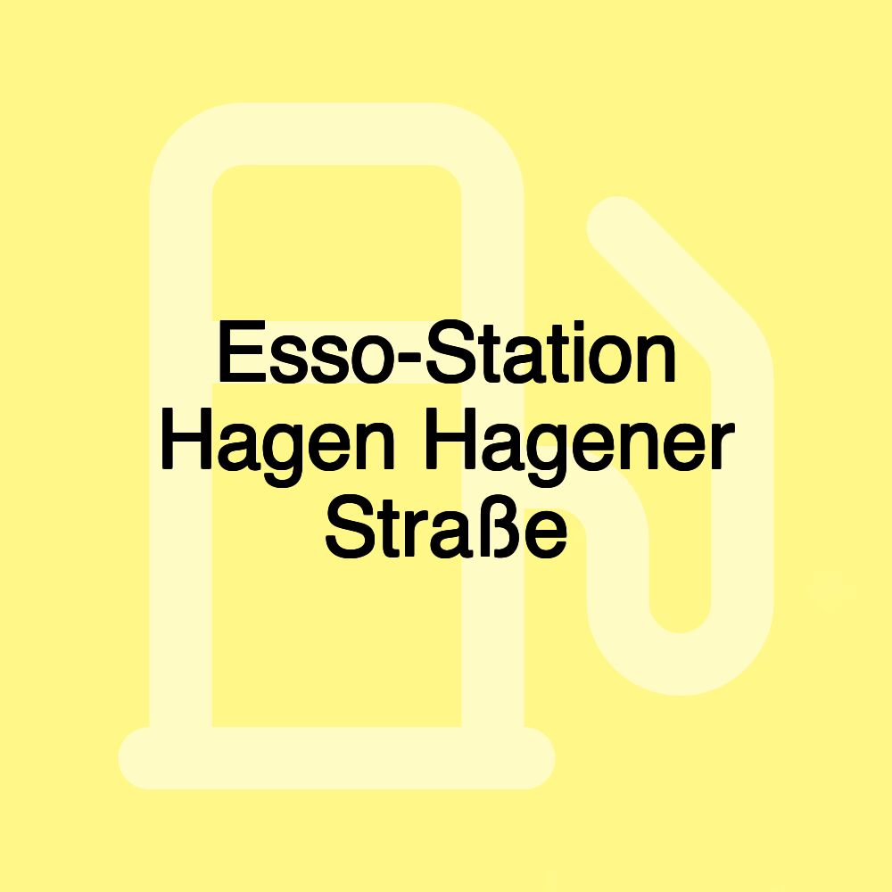 Esso-Station Hagen Hagener Straße